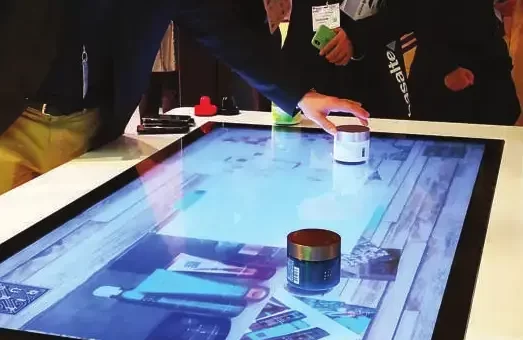interactive touch screen